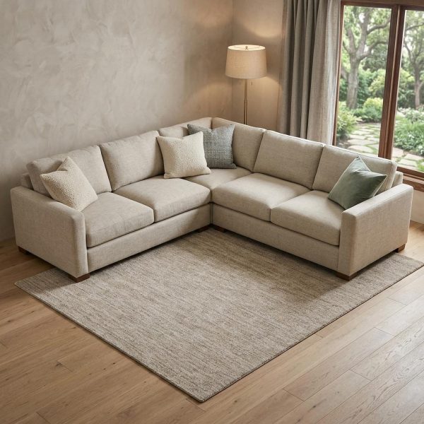 9' X 12' Taupe And Brown Hand Woven Area Rug